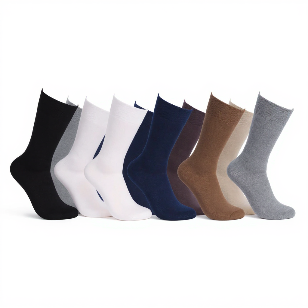بامبو كلاسيك classic bamboo sockes - 6 pieces - Image 1