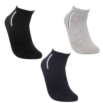 Socket - Colorful -cotton (3 pieces)